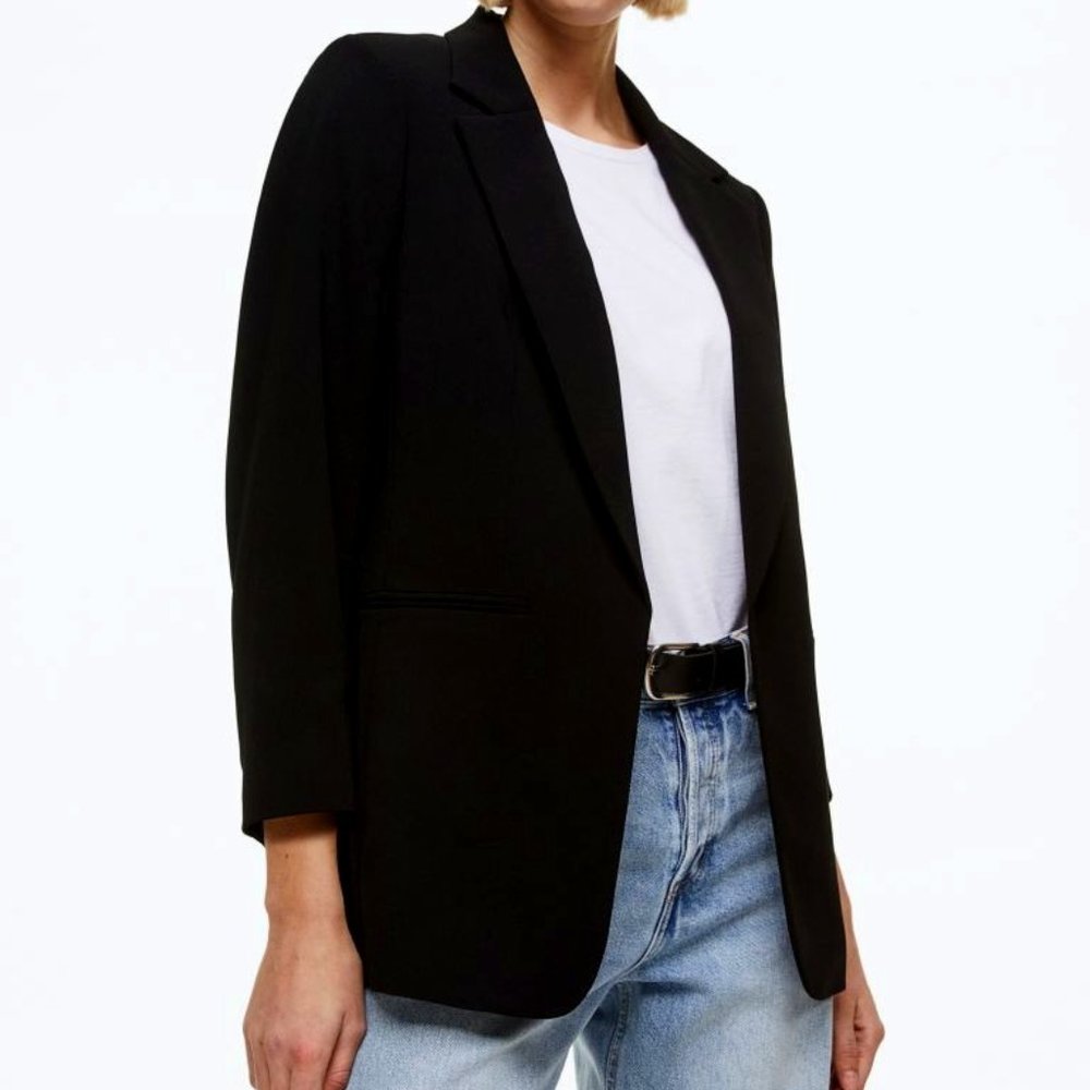 H&M Relaxed Blazer 3/4 Sleeve